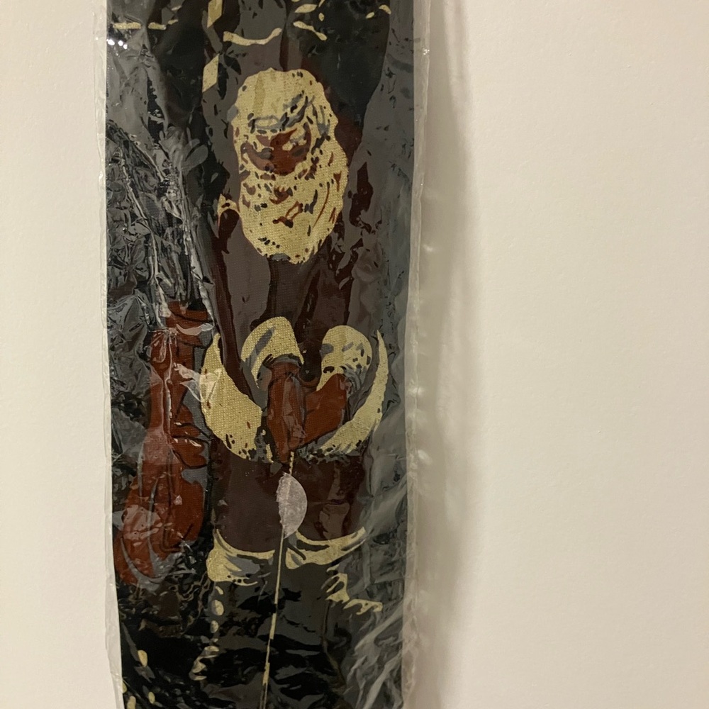 Vintage Novelty Santa Claus Golfing Necktie